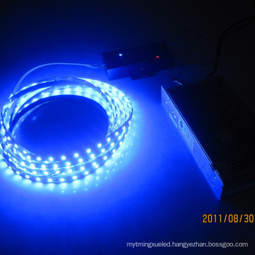 Blue Color SMD3528 LED Strip with LED Power Supply